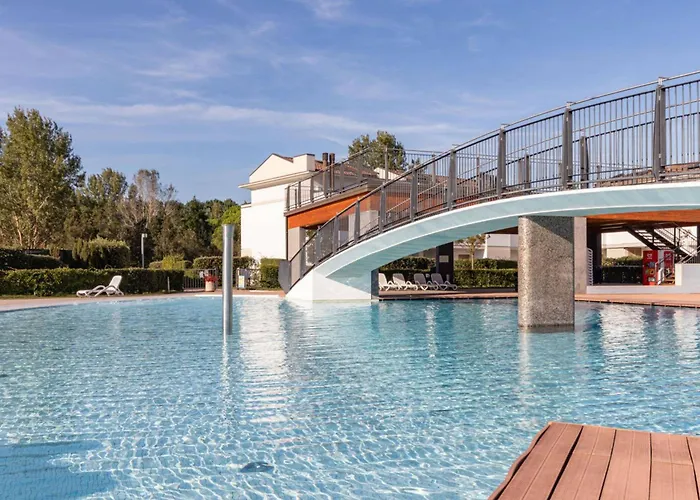 Modern Flat With Big Swimming Pool And Balcony * Bibione
